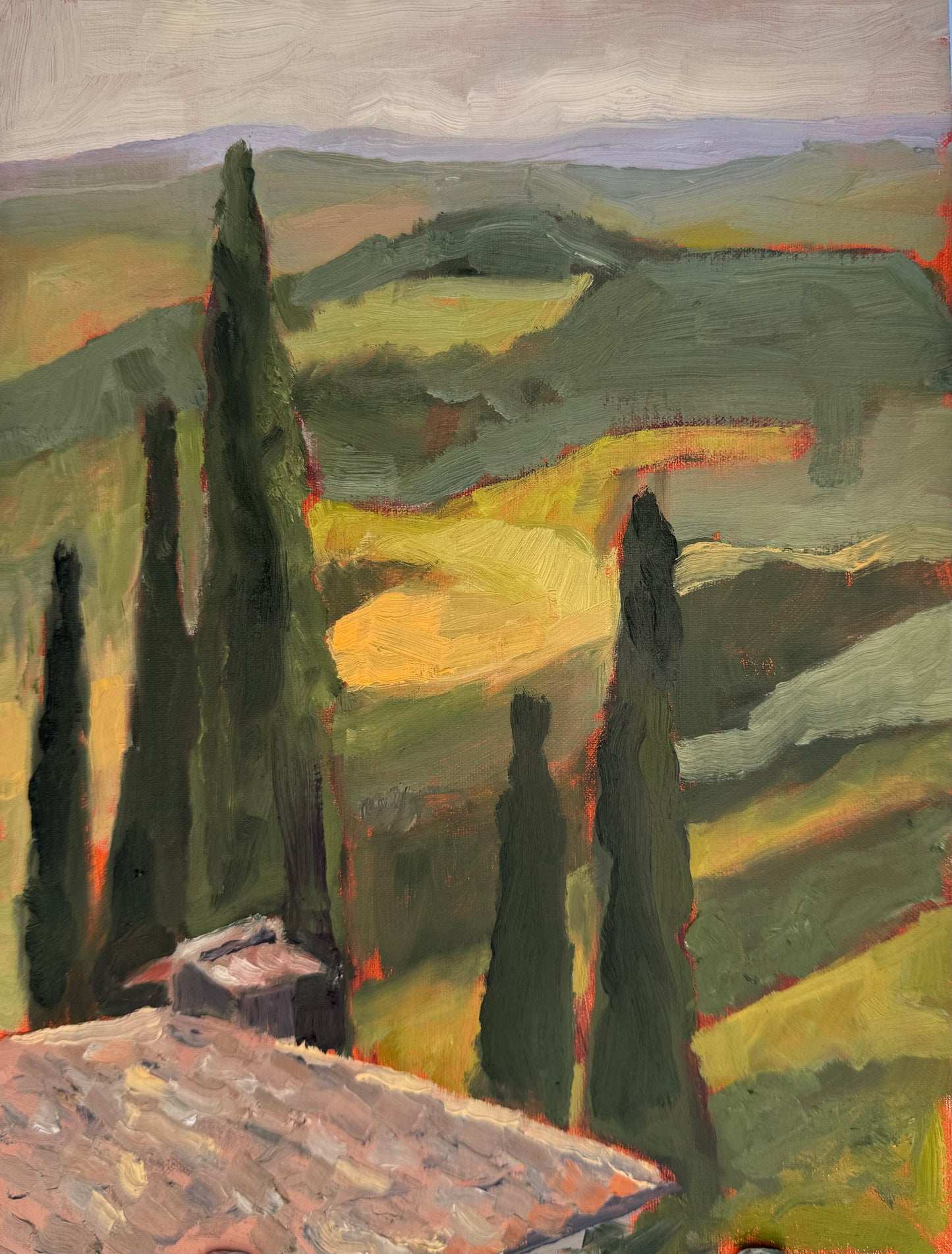 Above San Gimignano