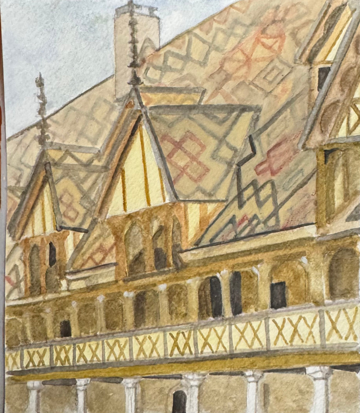 Hospices Courtyard