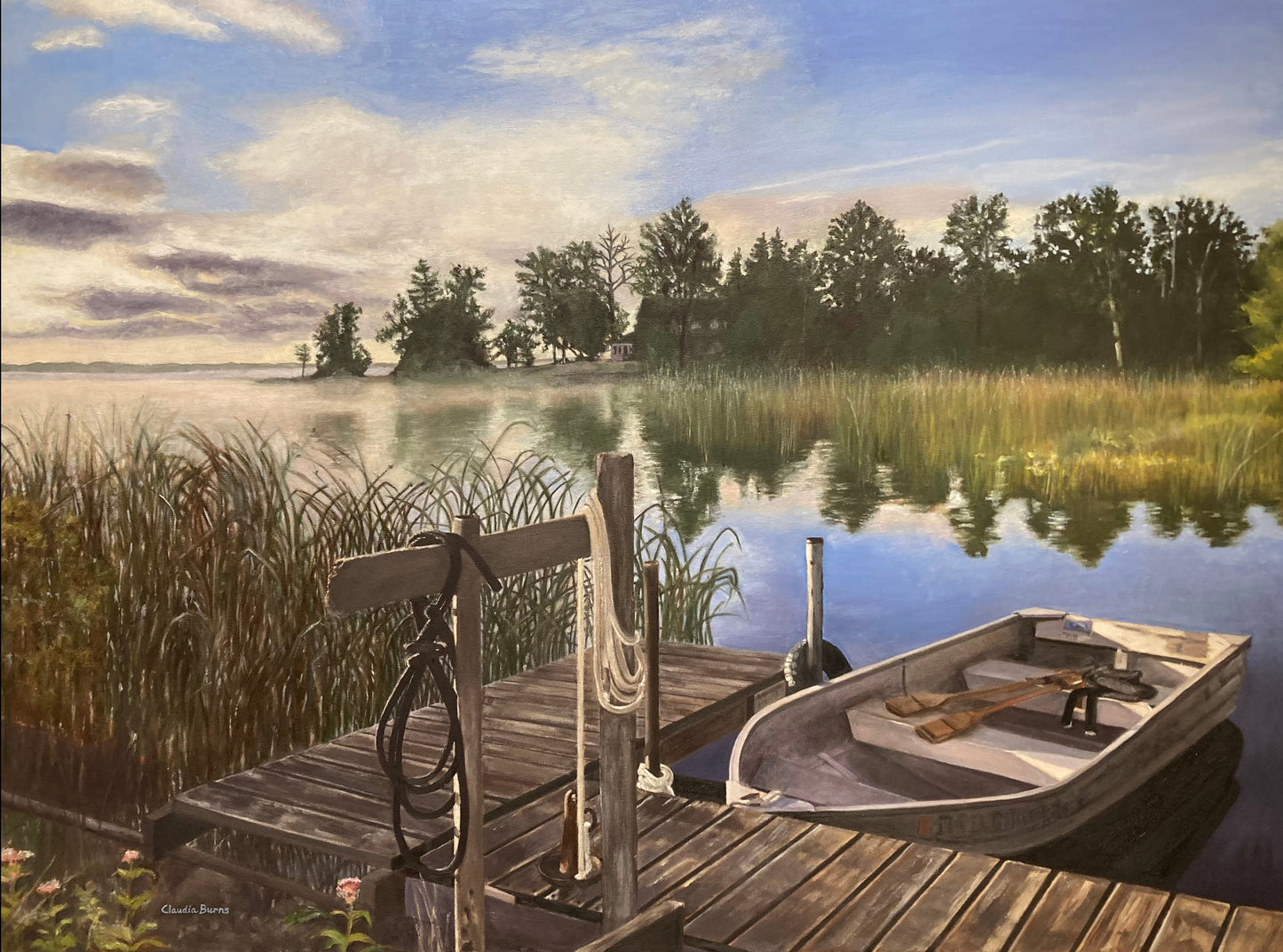 Misty Morning on the Dock