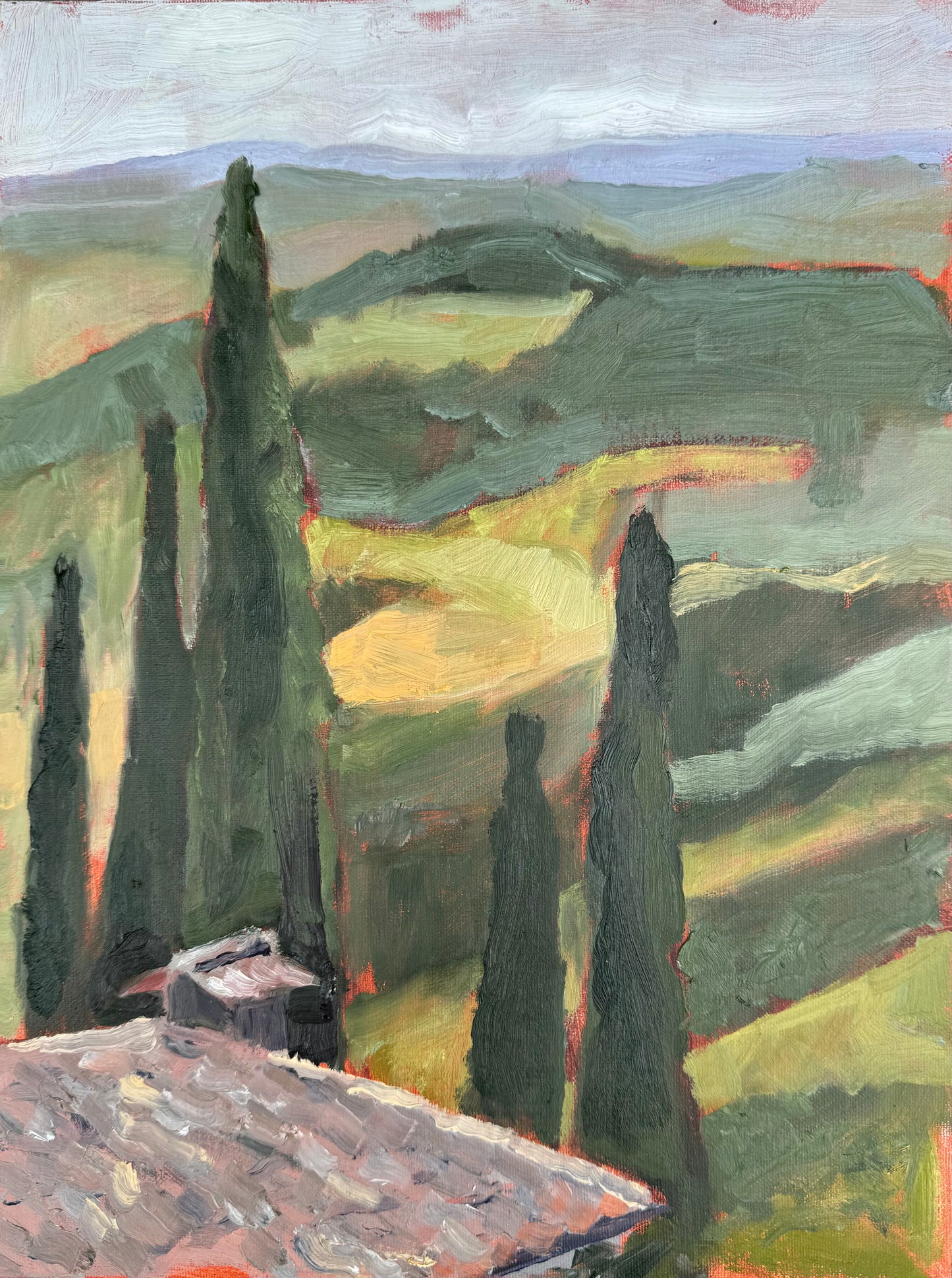 Above San Gimignano II